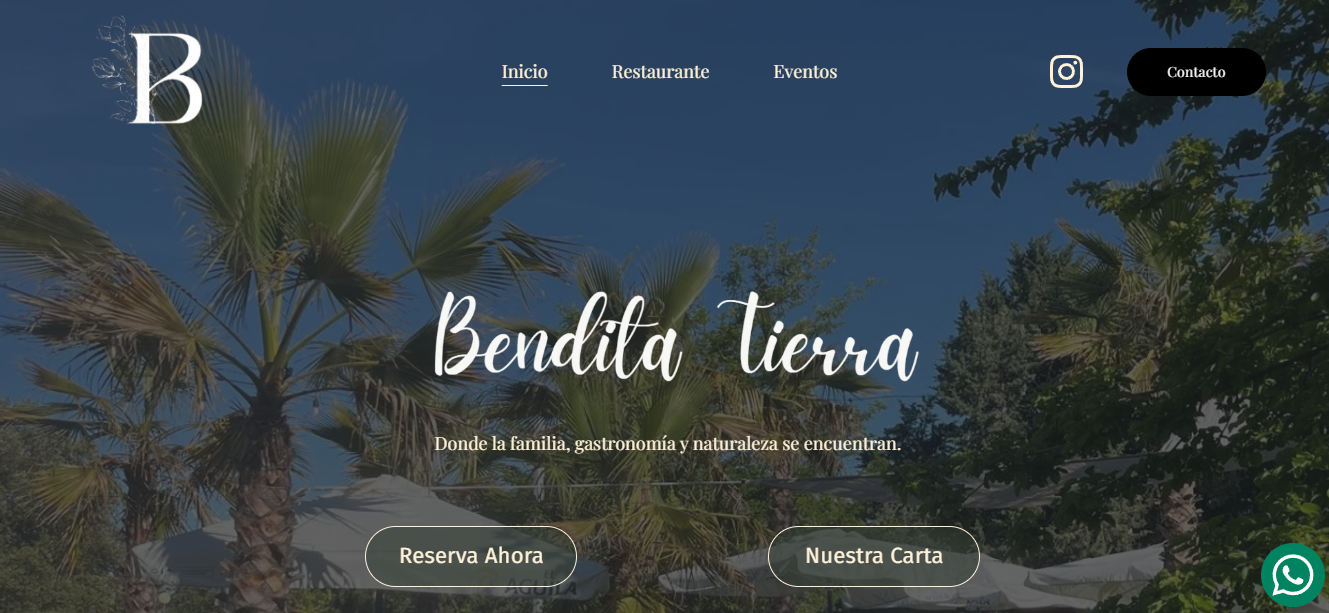 Screenshot of Bendita Tierra